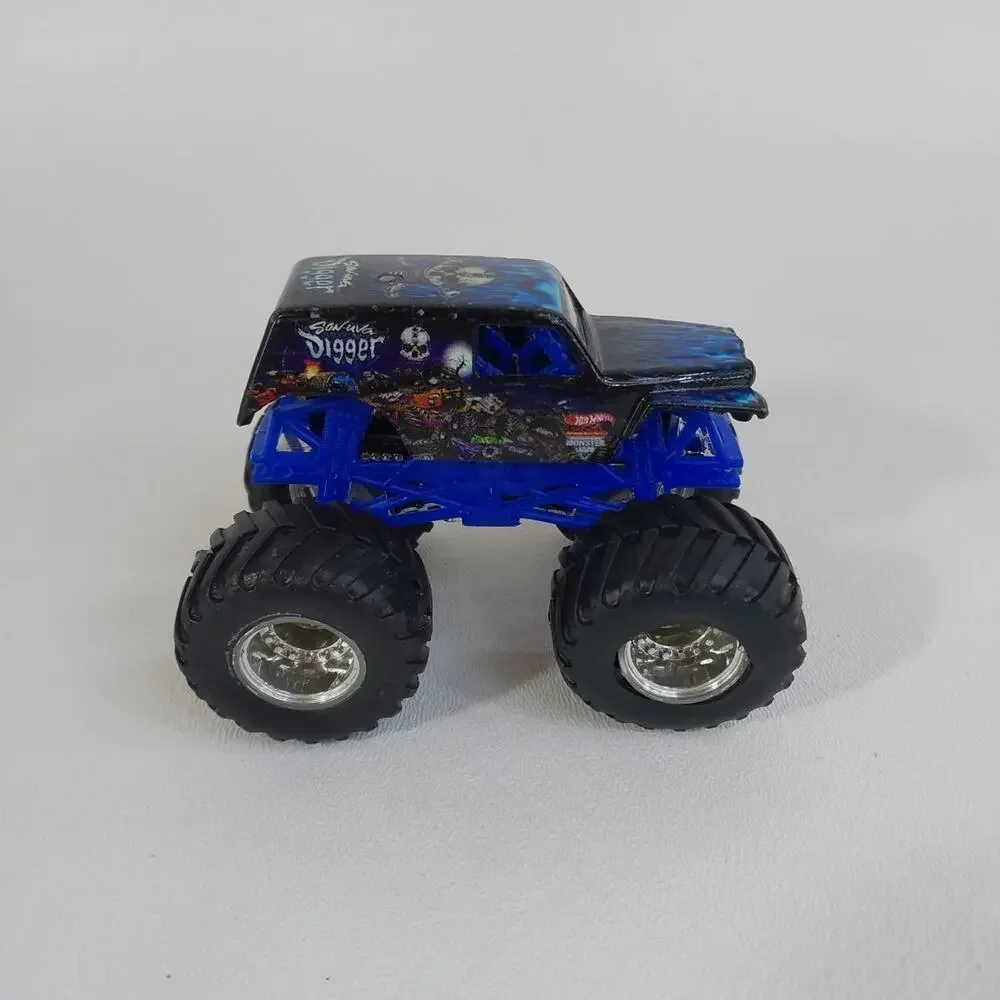 Hot Wheels 2012 Monster Jam Son-uva Digger Truck‎ Mattel 1:64 Die-cast